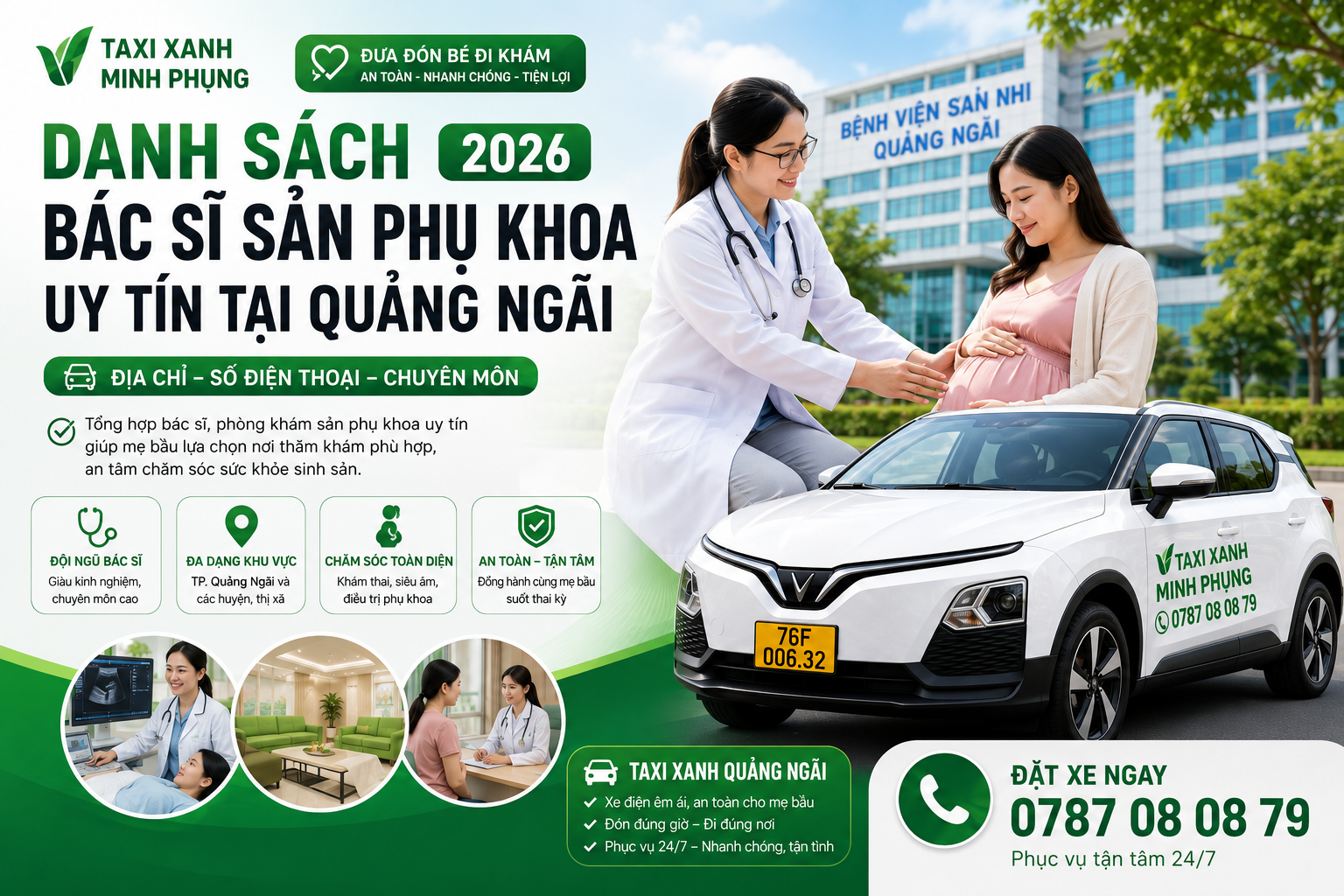 Danh Sách Bác Sĩ Sản Phụ Khoa Uy Tín Tại Quảng Ngãi 2026